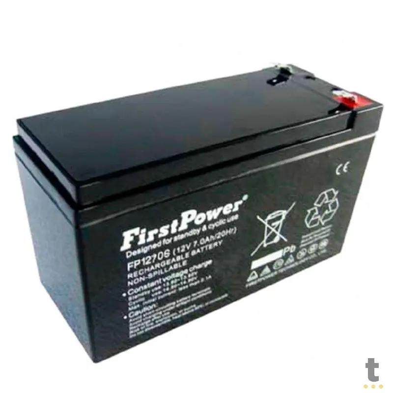Bateria Para Nobreak First Power 12v 7ah Hi Power Fp1270s Truedata